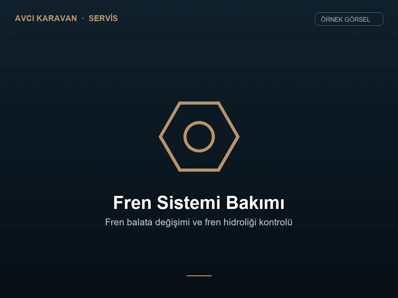 Fren Sistemi Bakımı