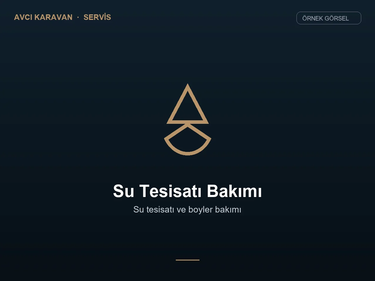 Su Tesisatı ve Boyler Bakımı